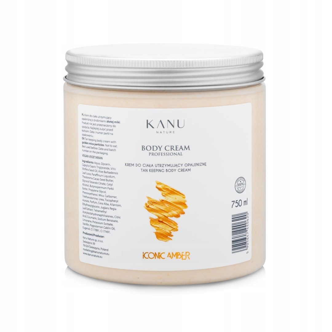 Kanu Tělový Krém 750 ML Iconic Amber-po Opalování
