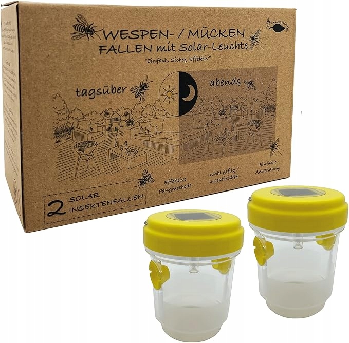 Elektrická past na vosy a komáry, 2 v 1 Mr. Insektenfrei