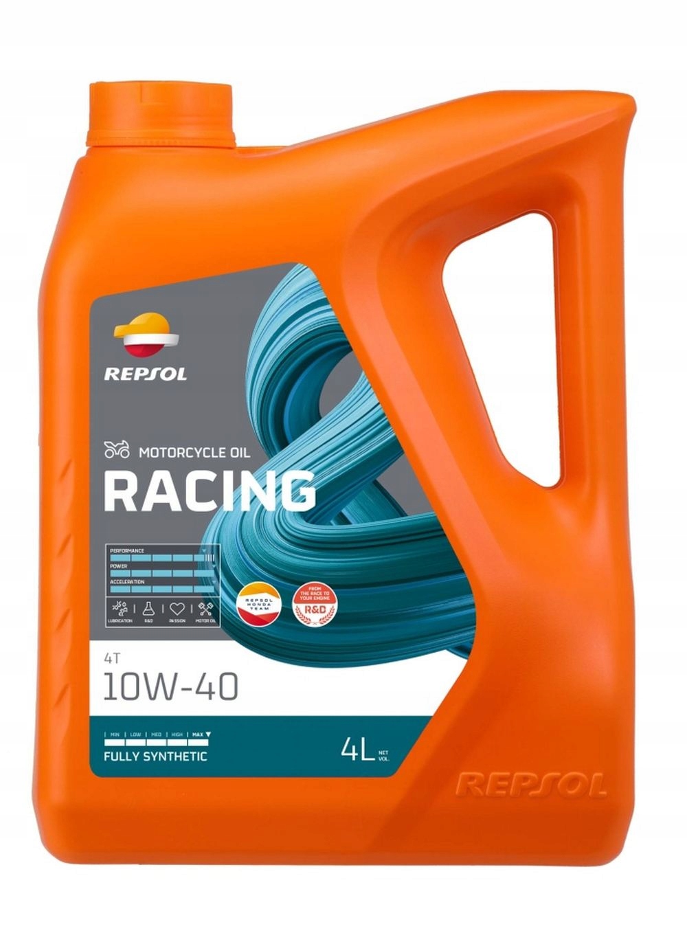 

Olej Repsol 4T 10W40 Syntetyk Moto Racing 4L