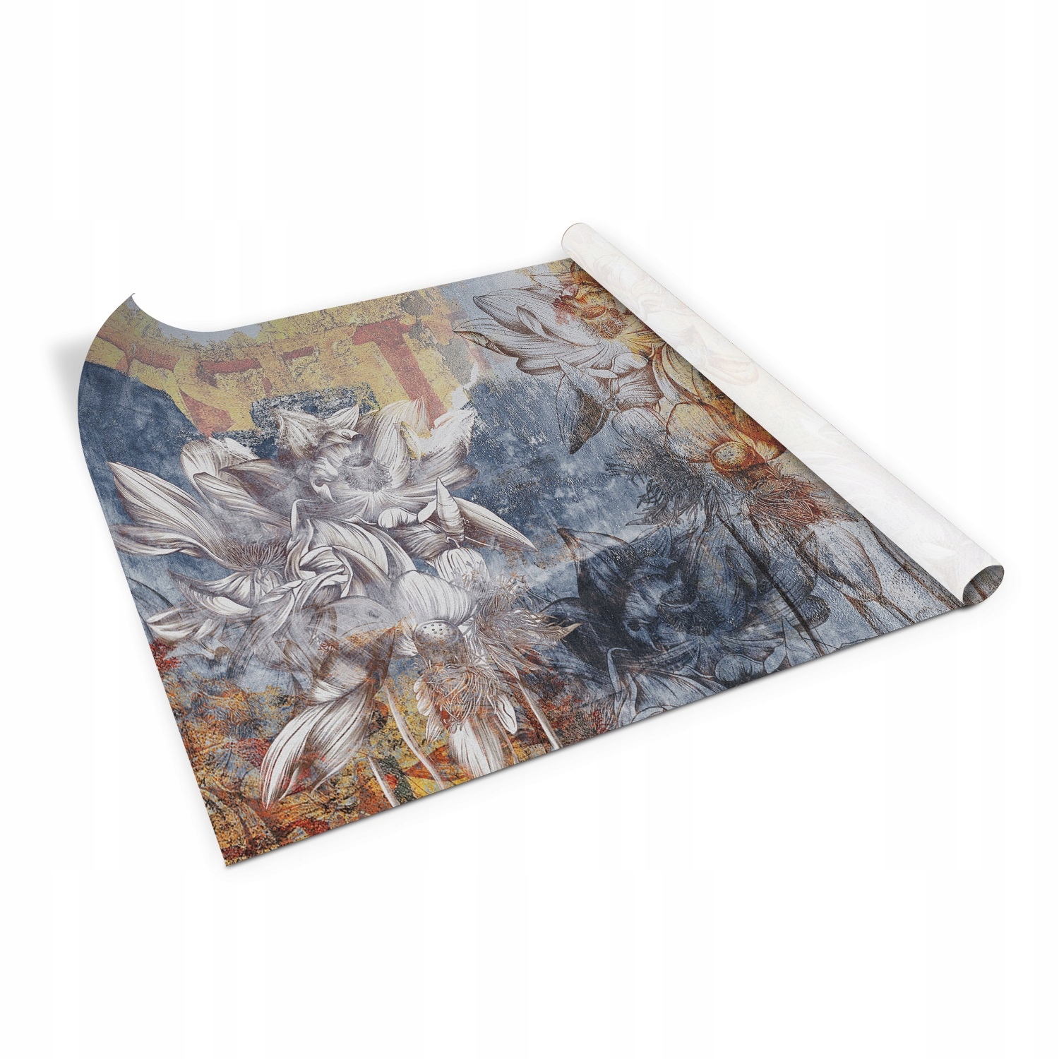 

Folia meblowa Vintage malowidło lilie 100x50 cm