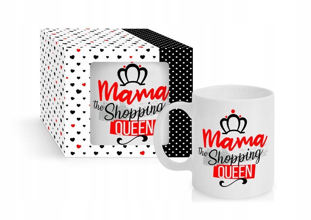 

Kubek Mama Shopping queen na dzień Mamy Matki