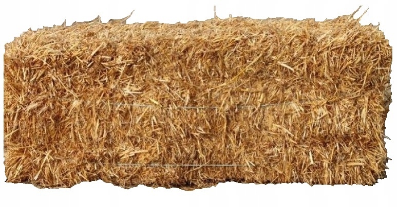 Słoma ściółka pod truskawki warzywa .