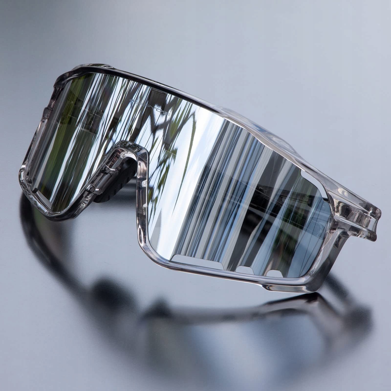 Sluneční brýle Kapvoe polarizační sportovní rámeček světle růžový