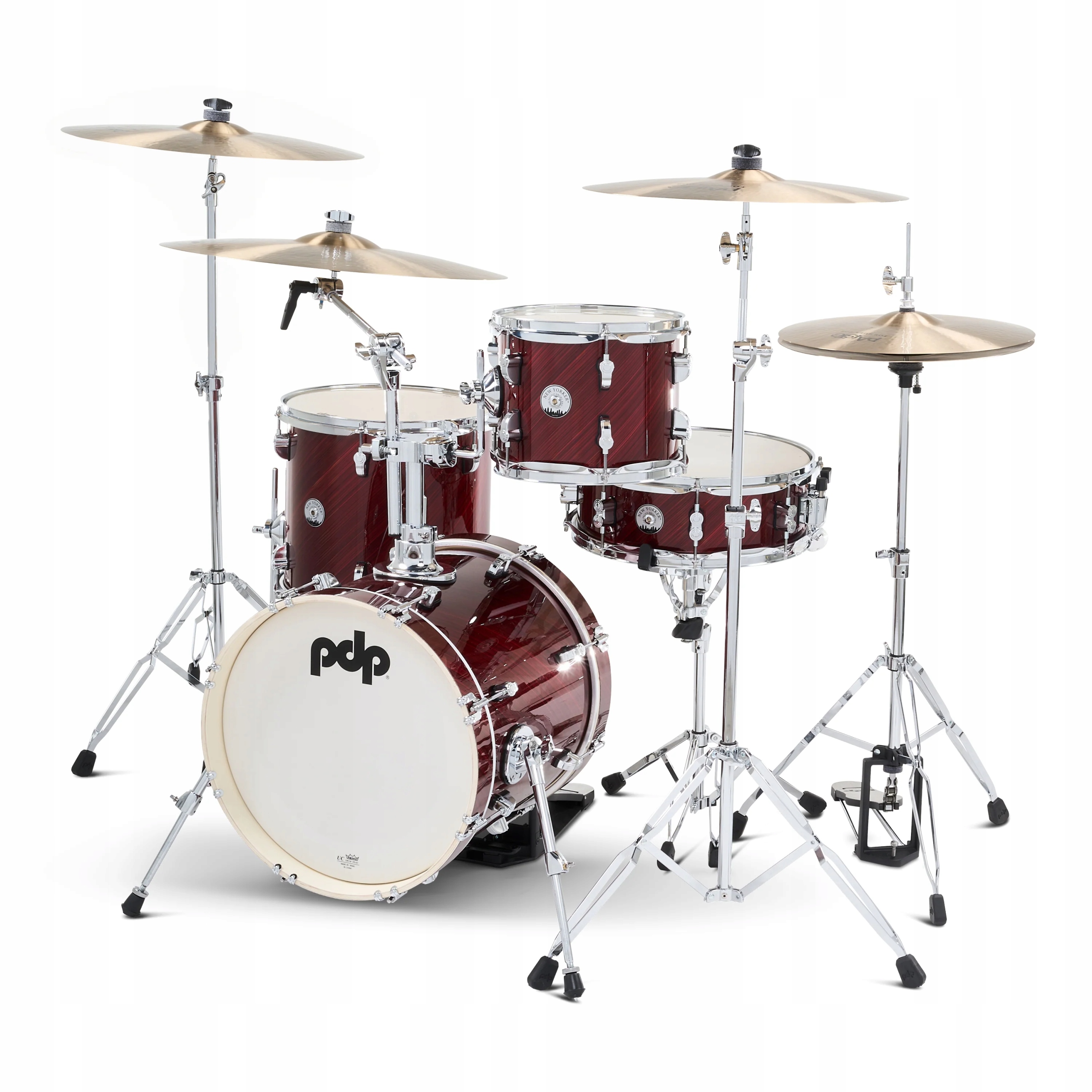 Dw Pdp New Yorker Shell Set (Twisted Cherry)