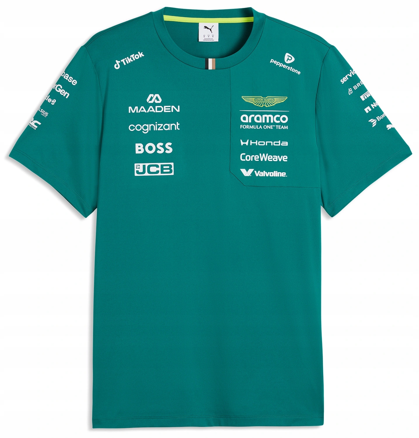 Tričko Aston Martin F1 2026 Team zelená vel. M