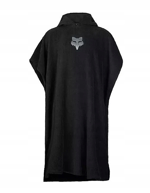PONCHO FOX HEAD CHANGE TOWEL BLACK OS