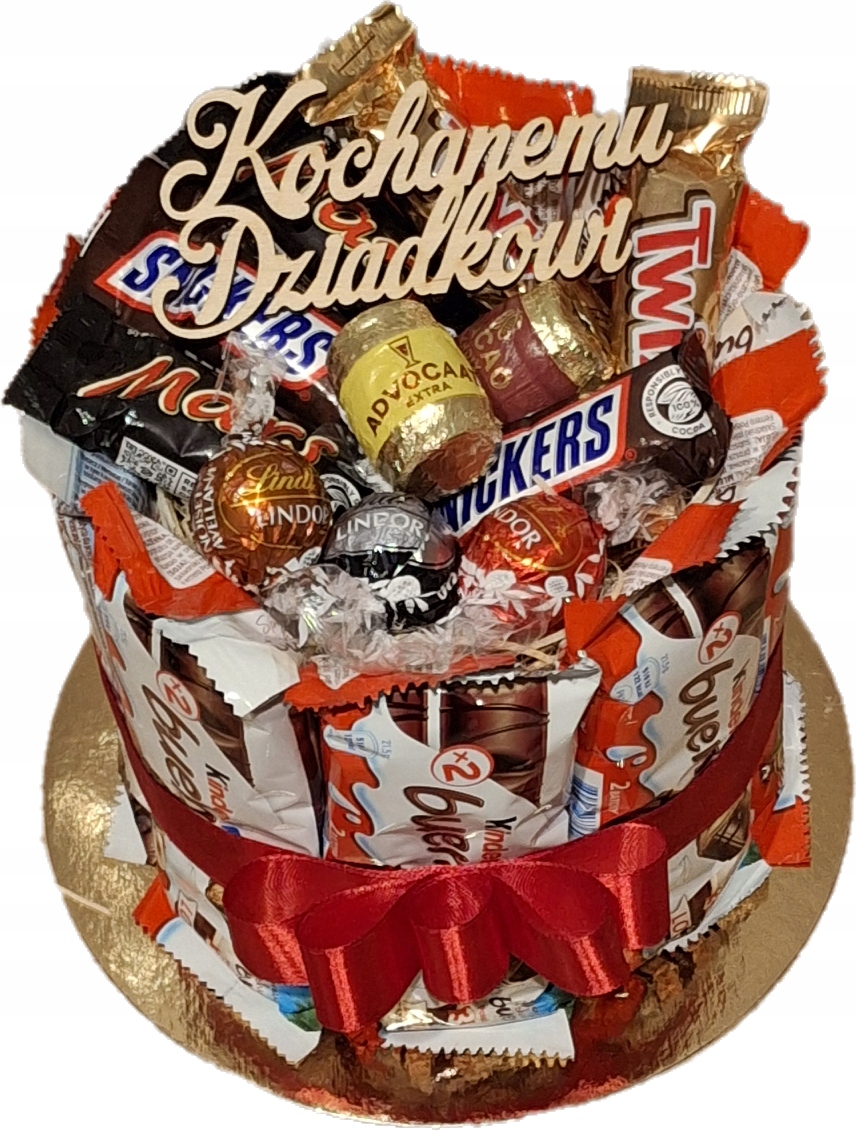 Tort Kinder Bueno Zestaw Słodyczy Urodziny 18 30 45 50 Inne Okazje