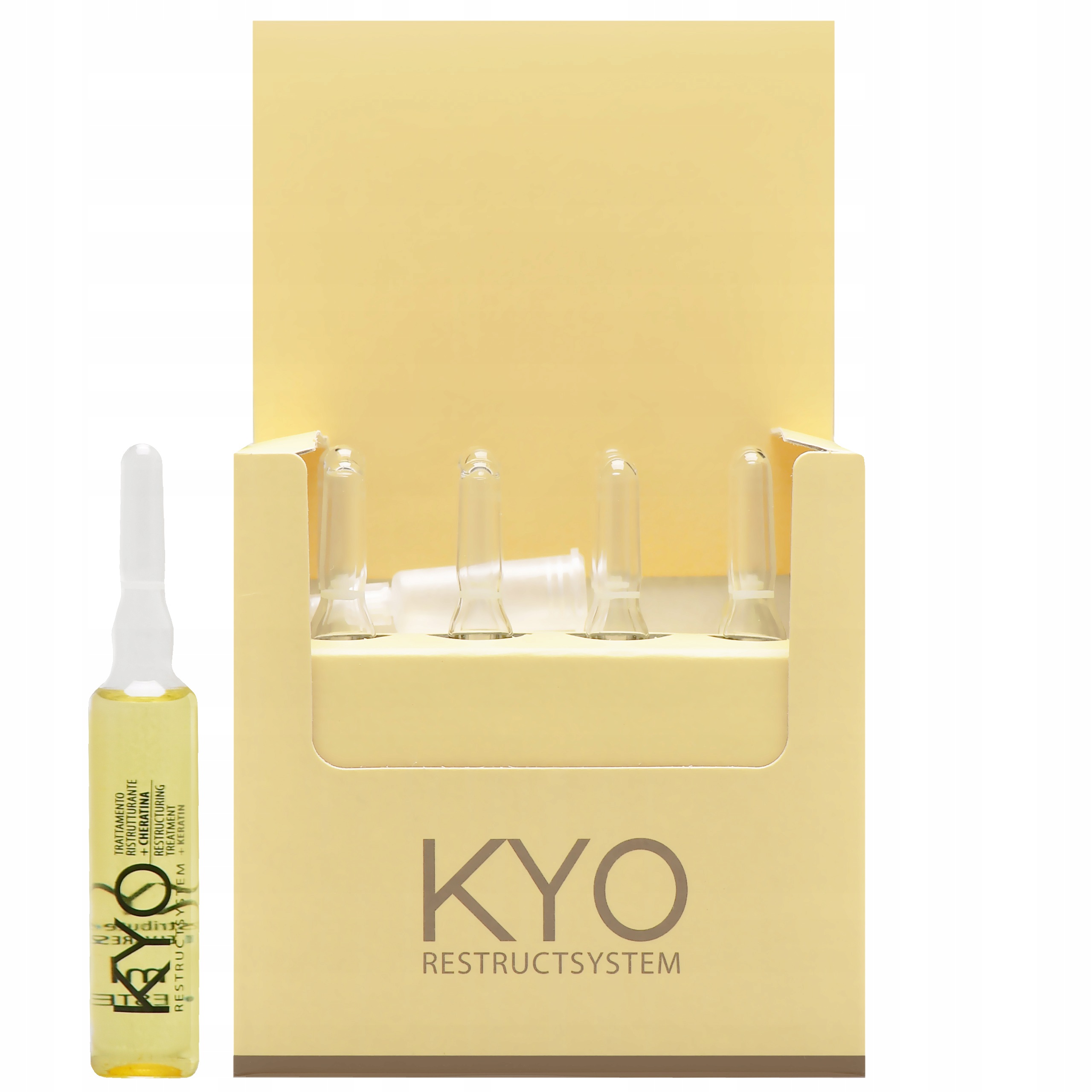 Kyo Restruct Restructuring Vials obnovující vlasová kúra 12×10 ml
