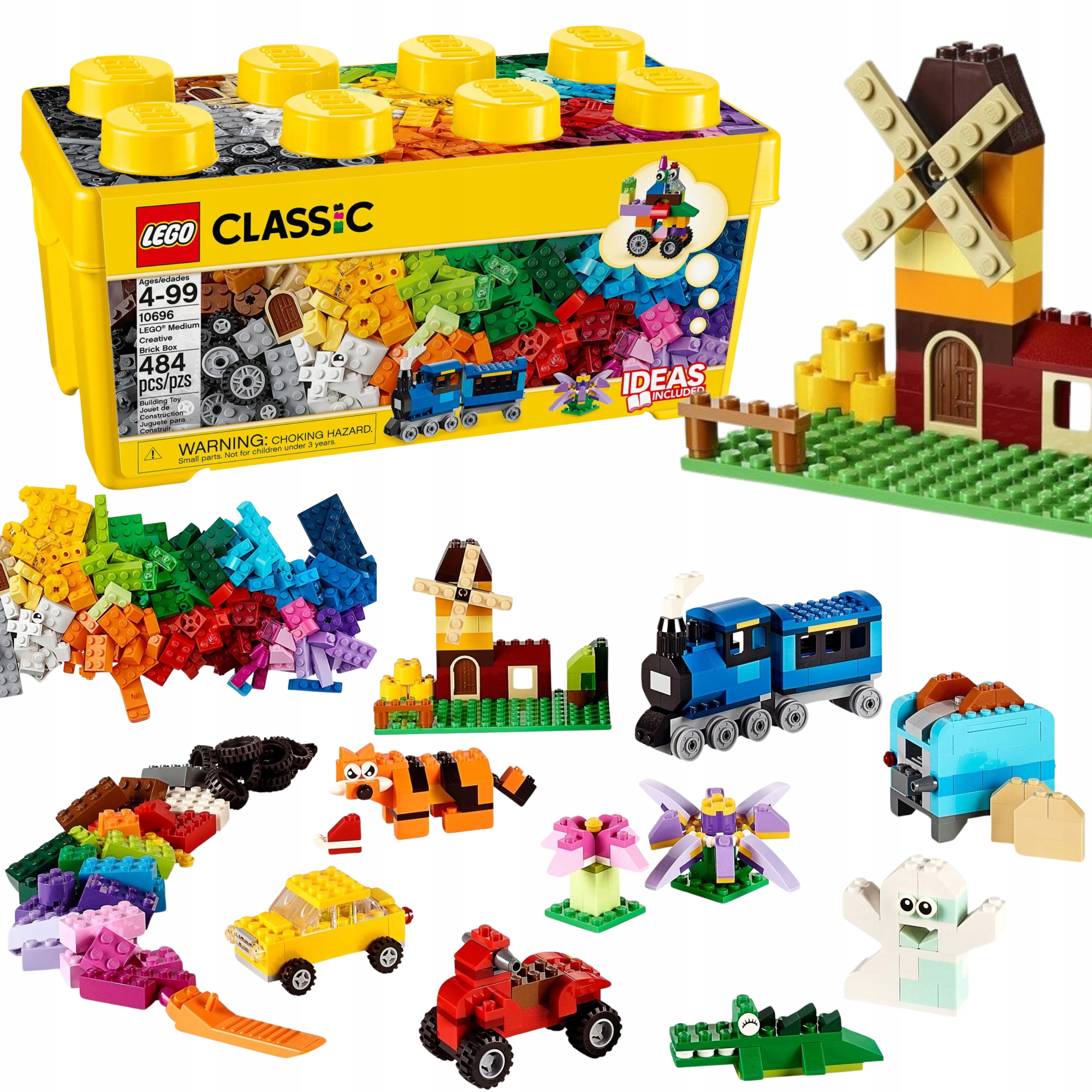 Lego Classic Kreatywne Edukacyjne Klocki Zestaw Klocków Święta