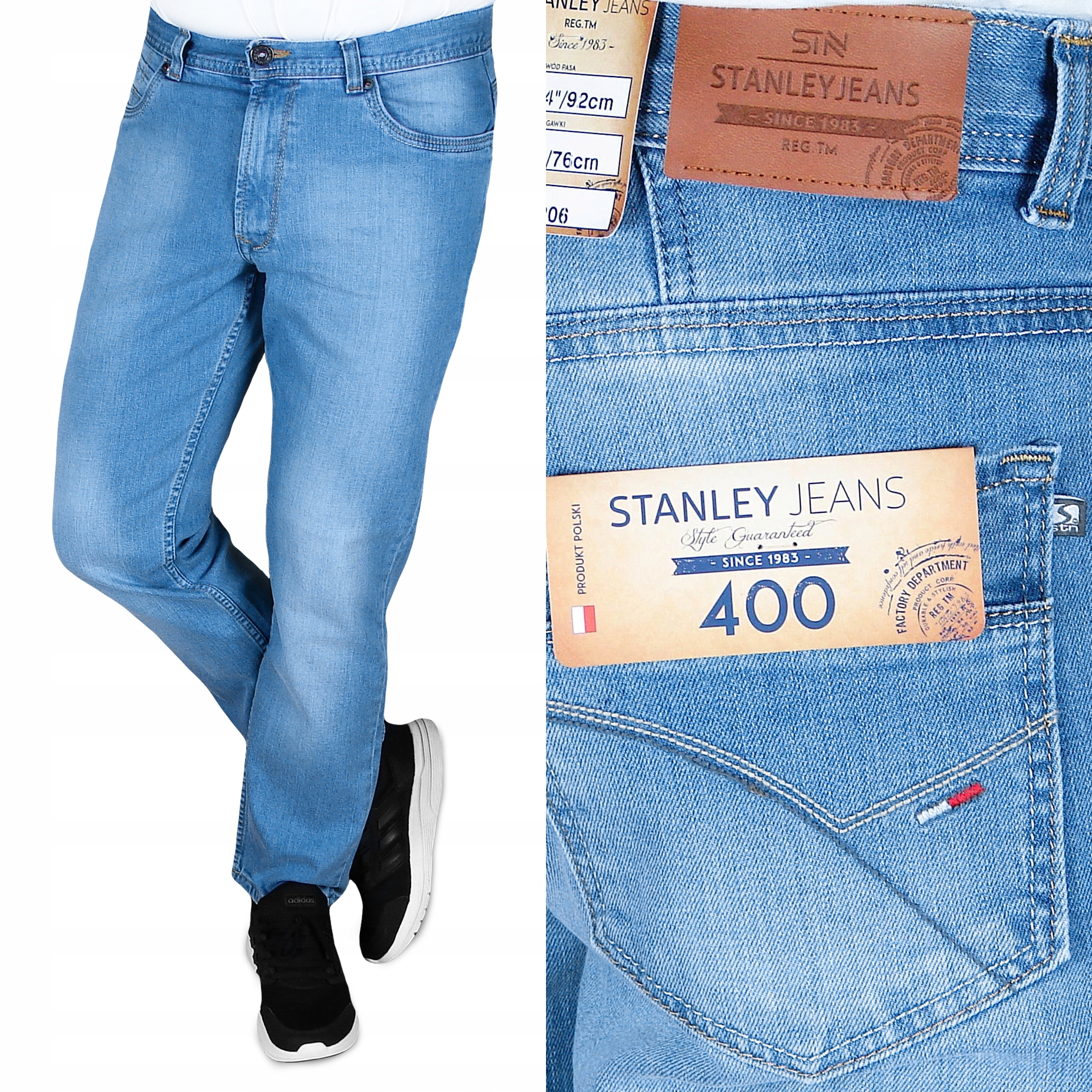 

Spodnie Męskie Stanley 400/206 W34 L30 W90-92 cm