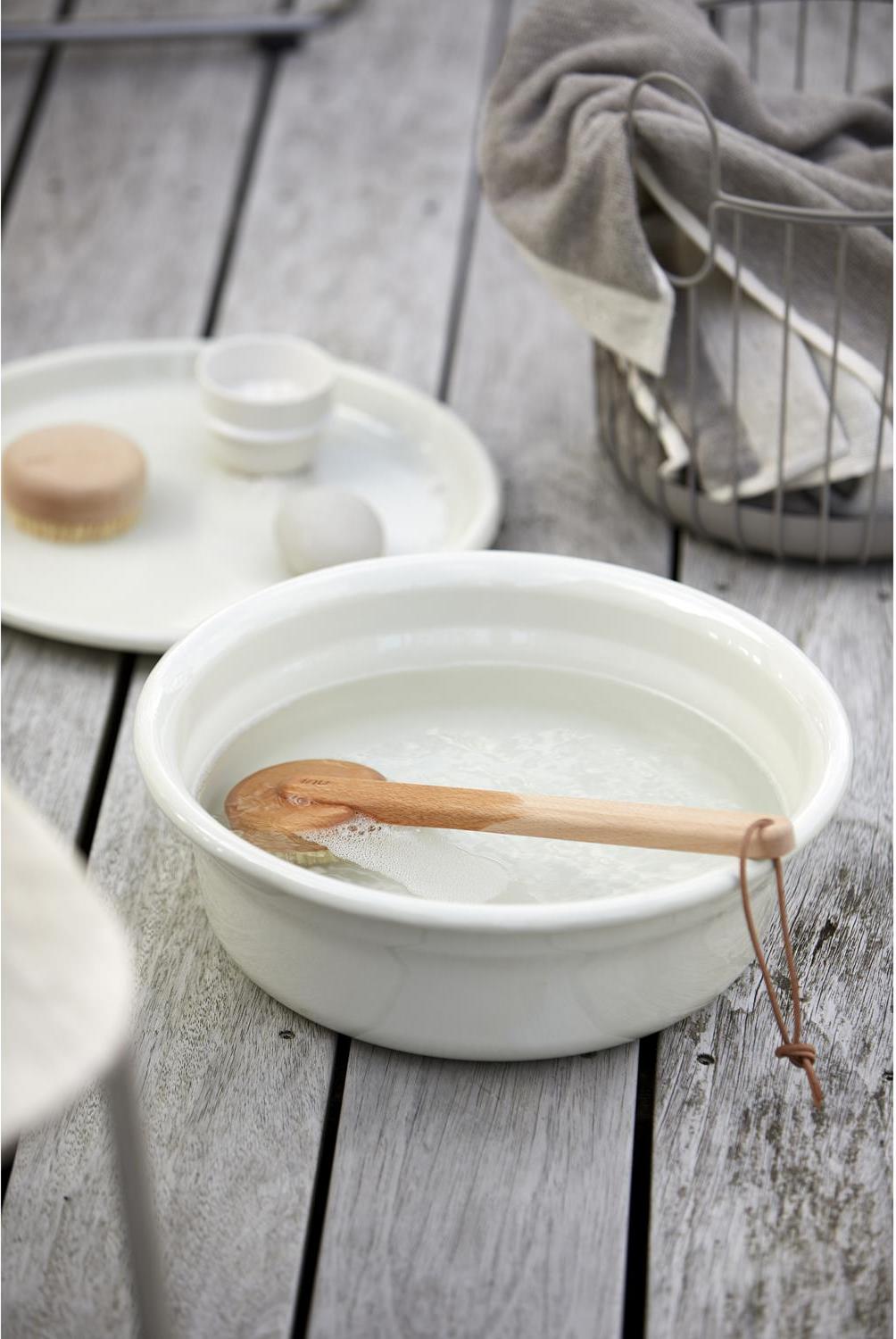 ZONE Denmark Miska do SPA dłoni Inu okragła 1L 22 cm 14165 metalowa kremowa Marka Zone Denmark