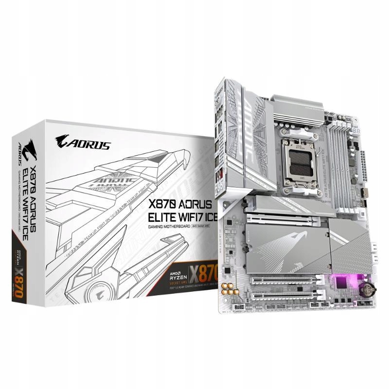 Gigabyte X870 Aorus Elite WIFI7 Ice