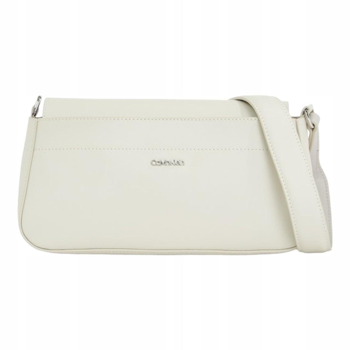 Calvin Klein Dámská Kabelka Business Shoulder Bag_saffiano Béžová