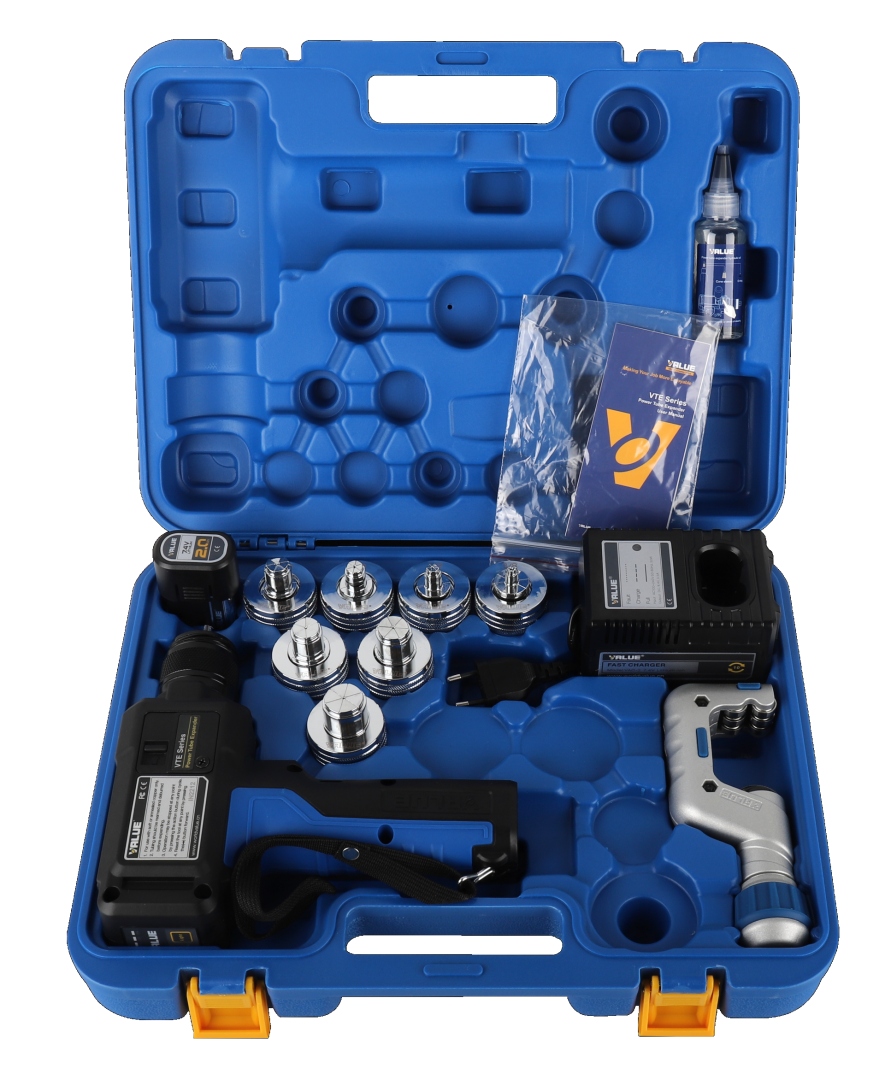 Roztłaczarka akumulatorowa do rur calowych Value VTE-29D 3/8 -1-1/8