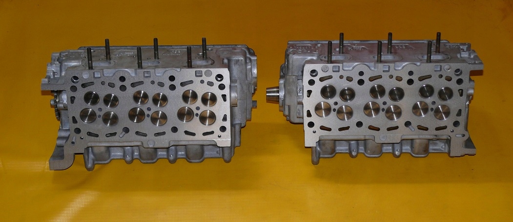 2x testata GLOWICE motore sinistra destro VW PHAETON e 1 3.0 TDI BMK SPLANOWANE