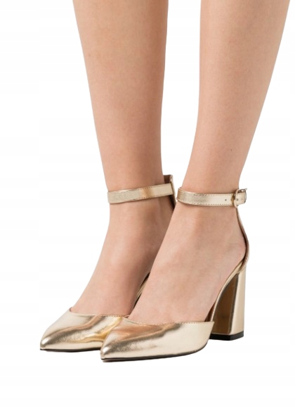 Only Dámské Klasické Zlaté Lodičky 38 T_a