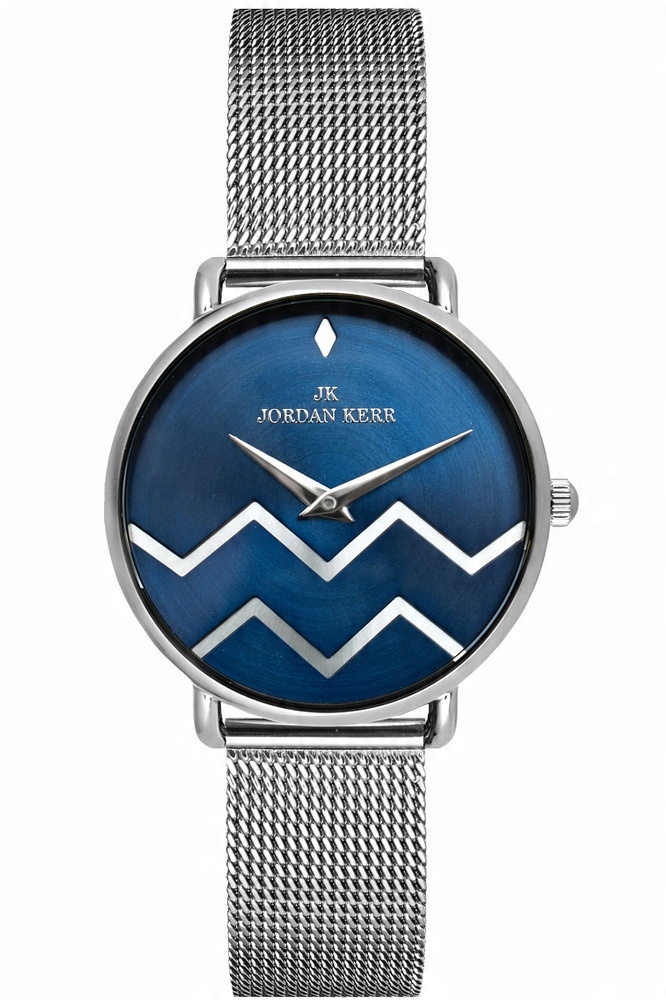 

Zegarek Damski Jordan Kerr Slim Zygzak + Gratisy