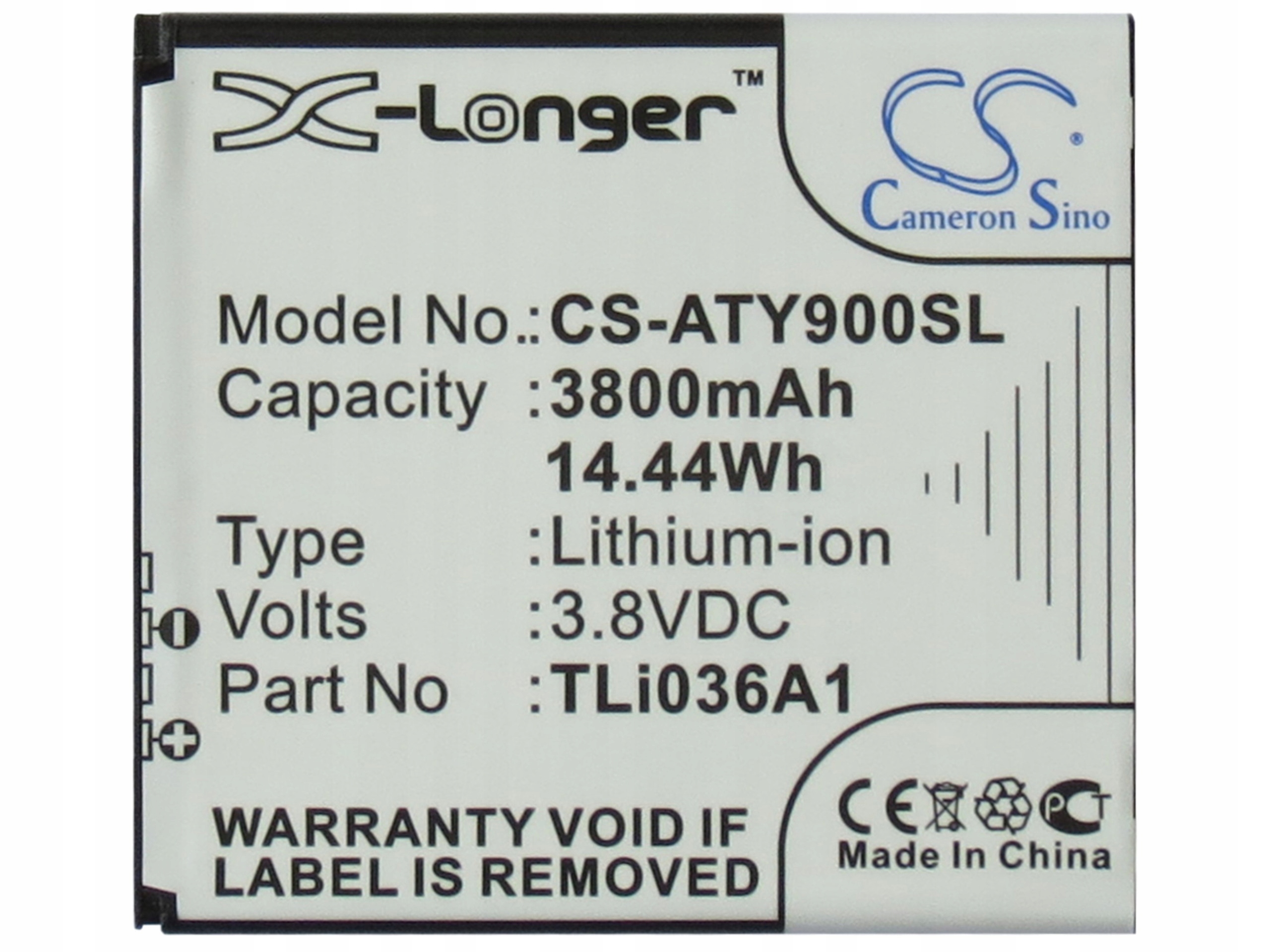 

Bateria Akumulator Alcatel One Touch Link 4G+ Lte