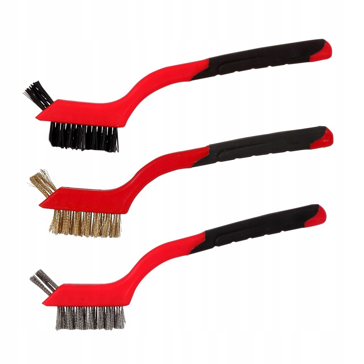 

Zestaw Szczotek Drucianych 3 Szt. 3X7 Rzędów 180MM