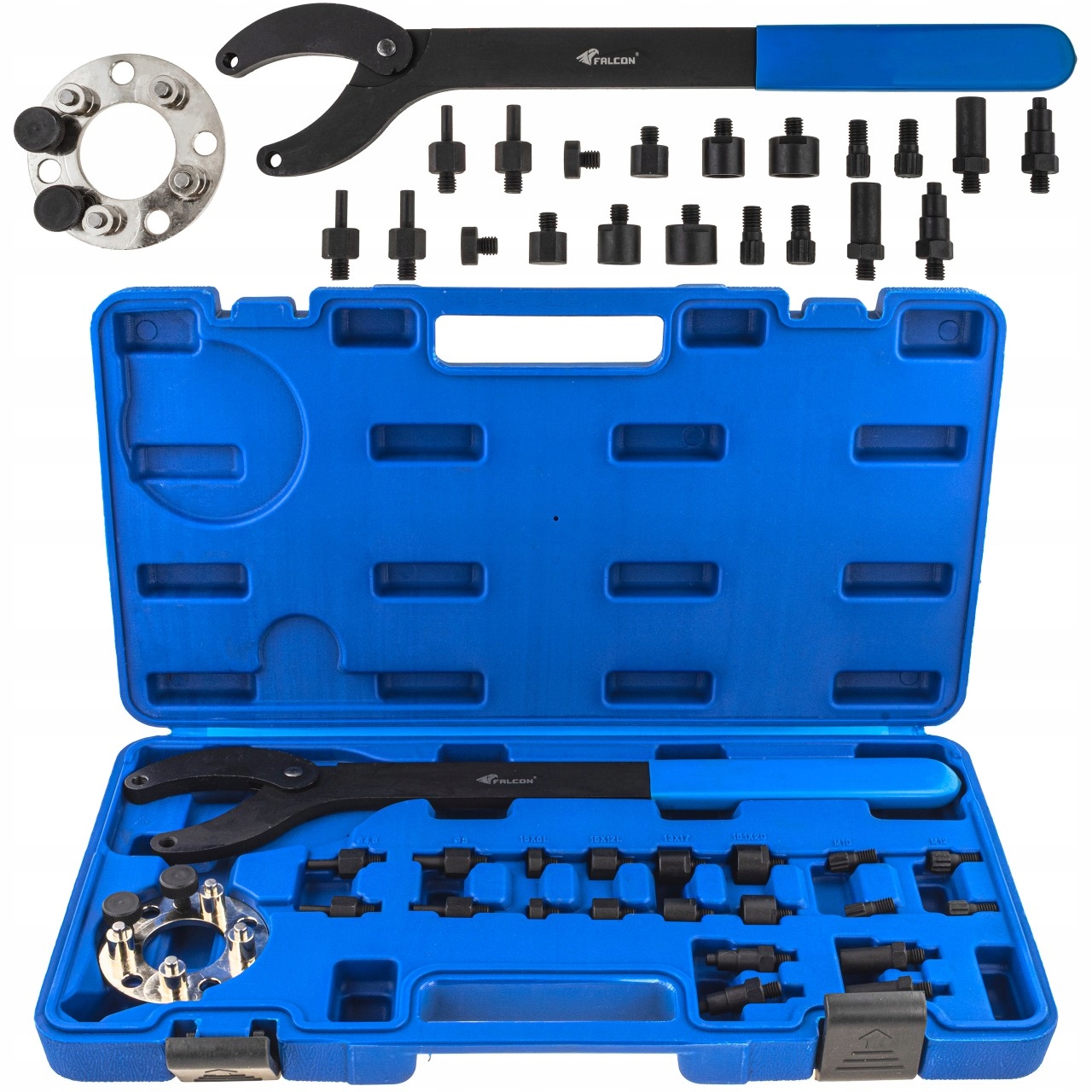 NÁŘADÍ PRO BLOKOVÁNÍ ROZVODŮ KLIKOVÉ HŘÍDELE 1.0 1.2 1.4 TSI STAVITELNÝ KLÍČ VAG