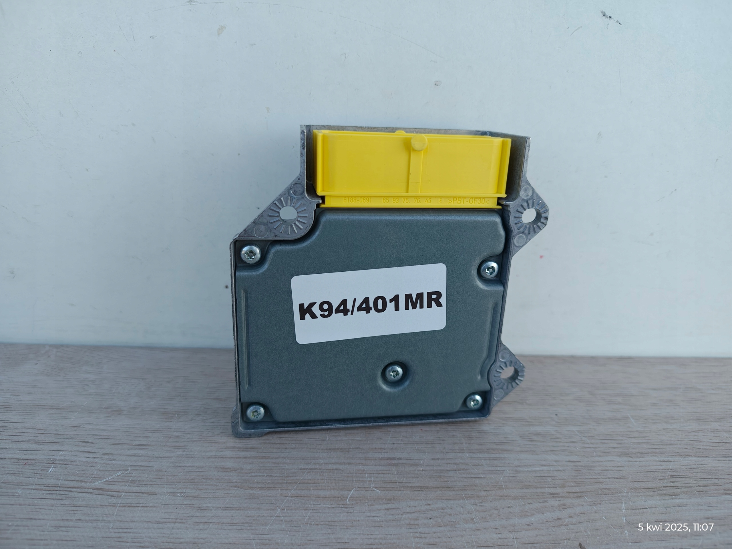 modulo computer airbag POWIETRZNYCH SENSOR airbag AUDI A6 C6 4F K94/401MR