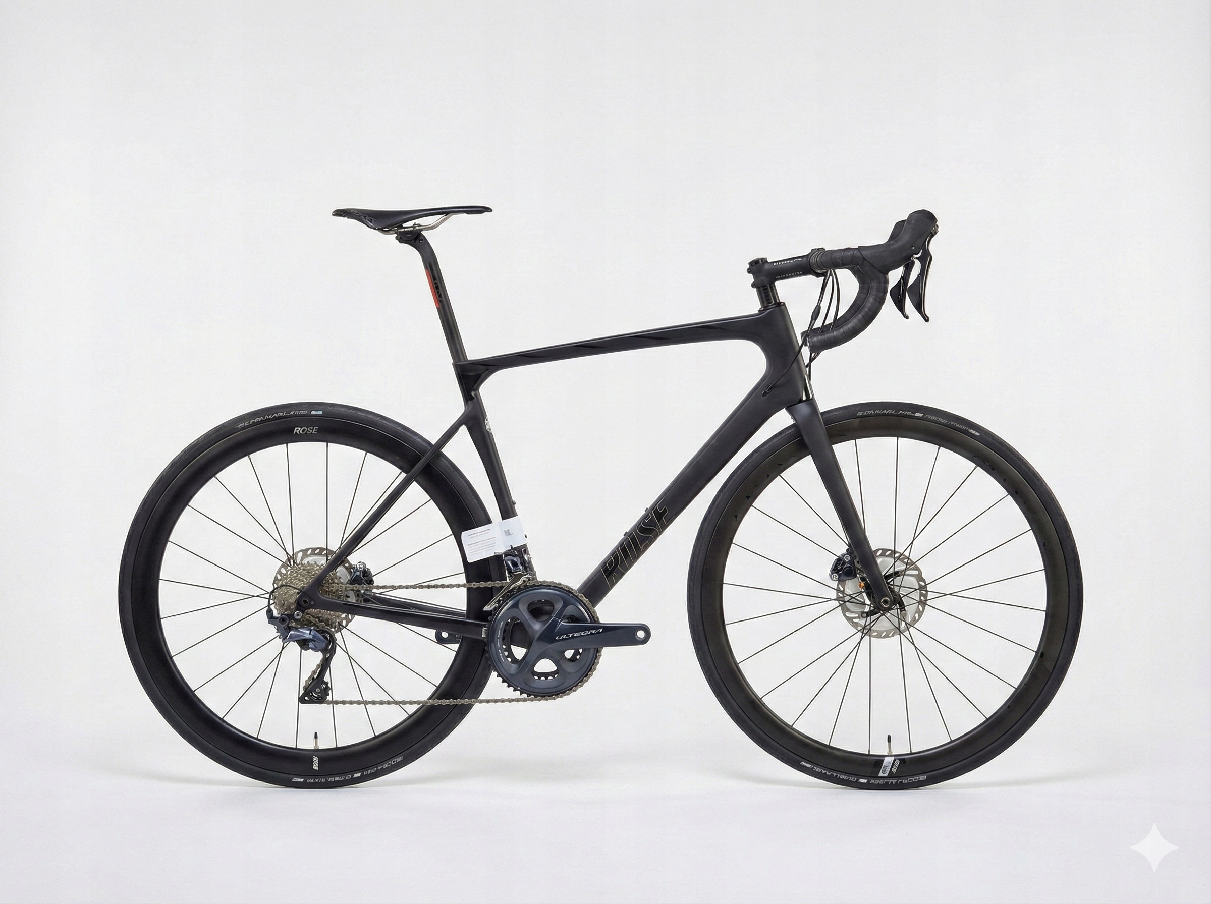 Rose X-Lite Six Disc Ultegra plná karbonová závodní silnice 57 (178-186 cm)