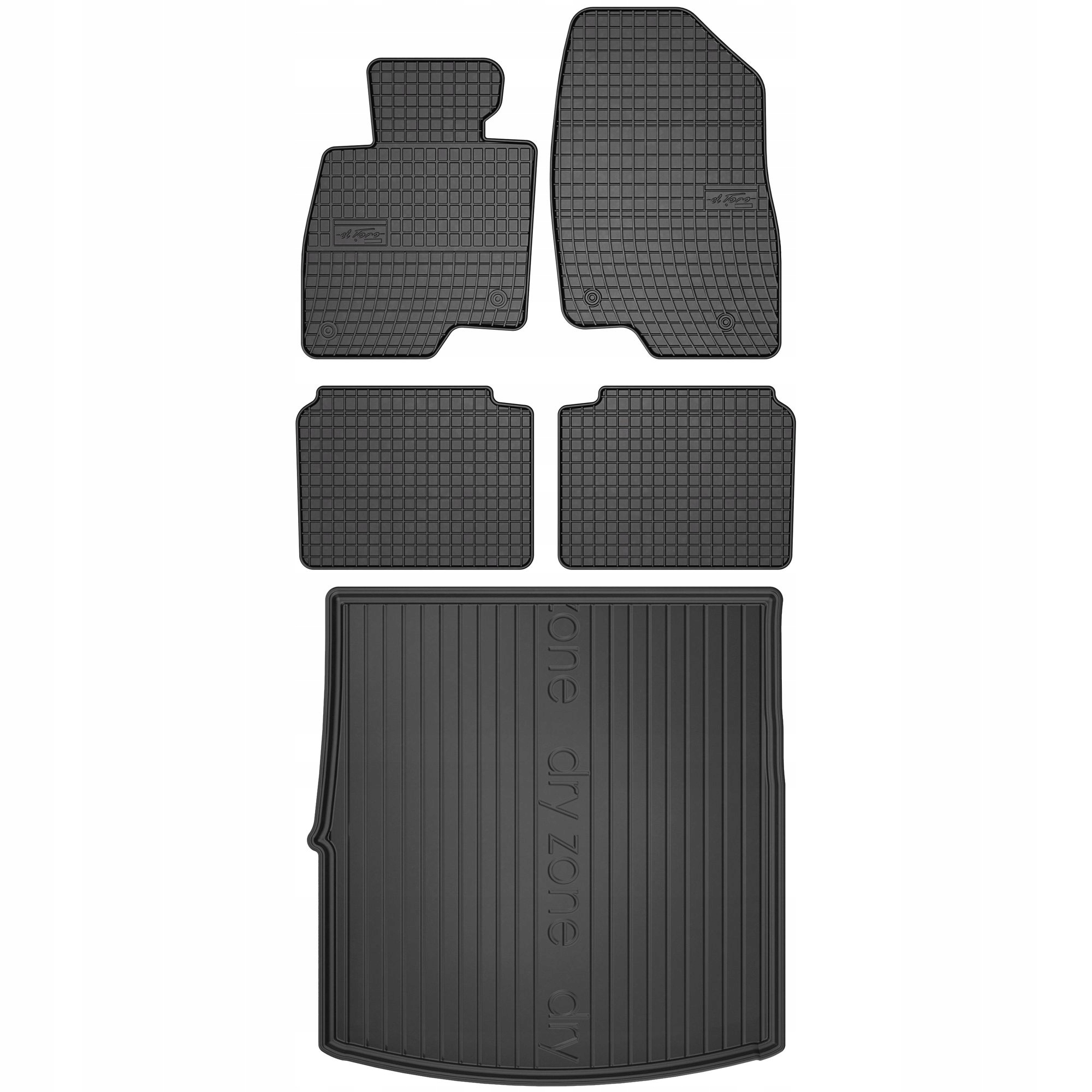 Gumová sada koberčekov a rohože Mazda 6 III 2012-2018