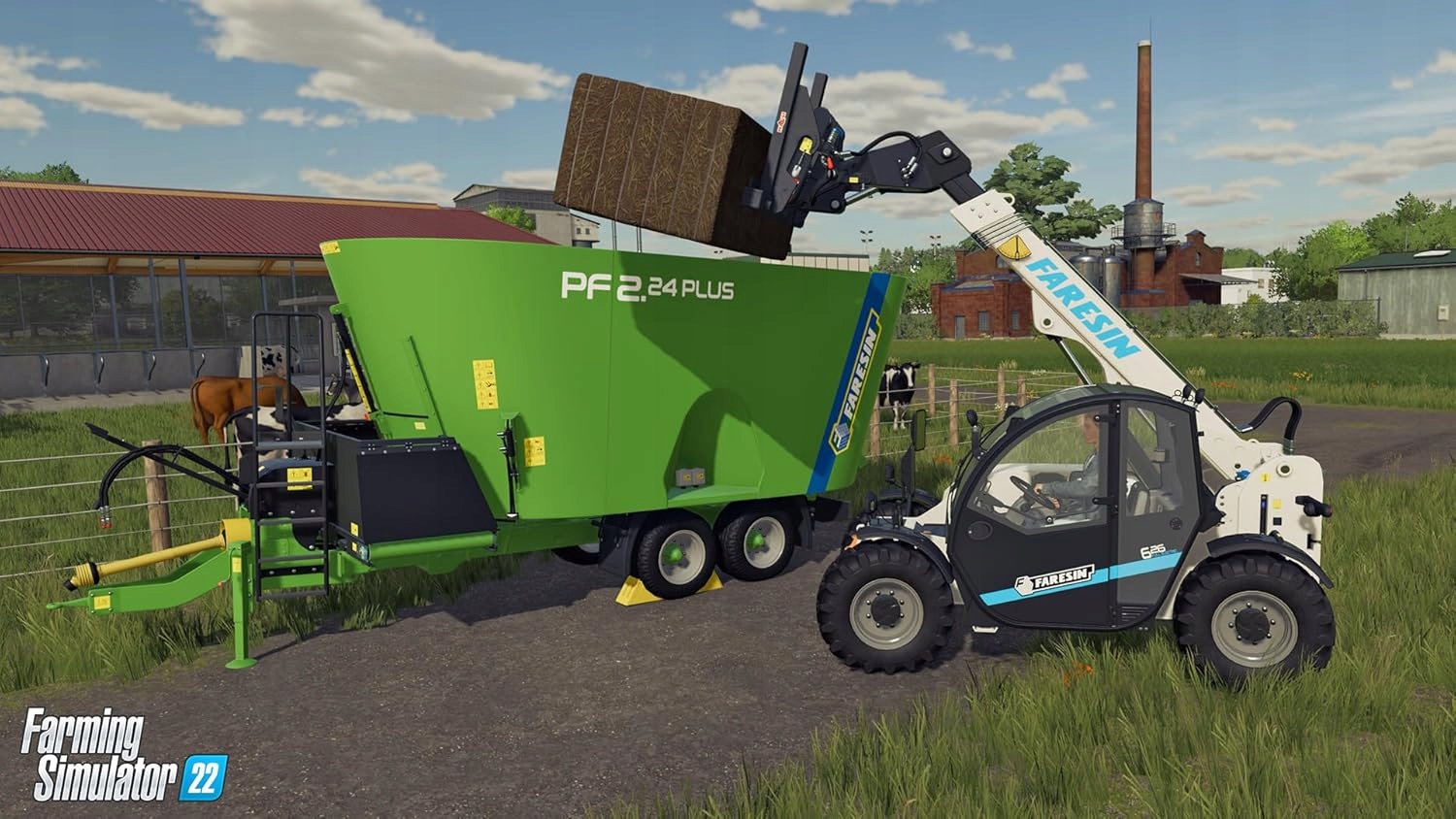 FARMING SIMULATOR 22 Symulator farmy 2022 + Xerion Pack - PL - PS5 - Płyta Tytuł Farming Simulator 22