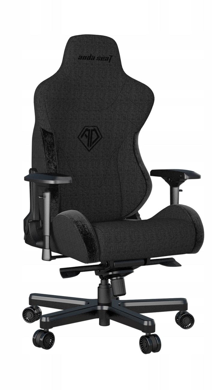Fotel gamingowy biurowy Anda Seat T-Pro 2 XL materiałowy czarny obrotowy Model Seat T Pro 2