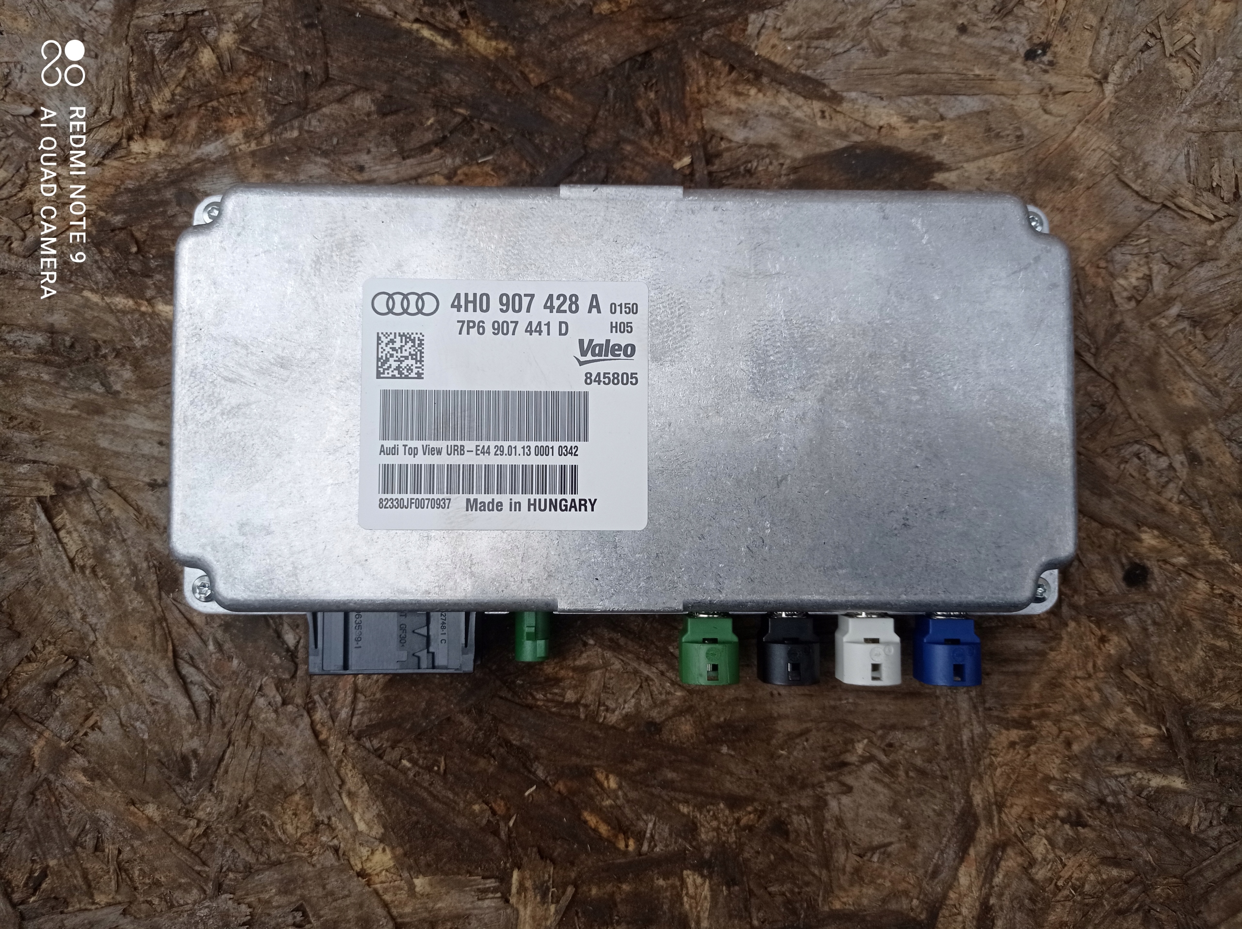 Moduł Sterownik Kamery 360 Audi A6 C7 4H0907428A