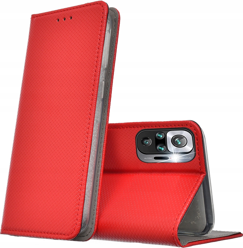 

Etui Smart Magnet Szkło do Redmi Note 10 Pro