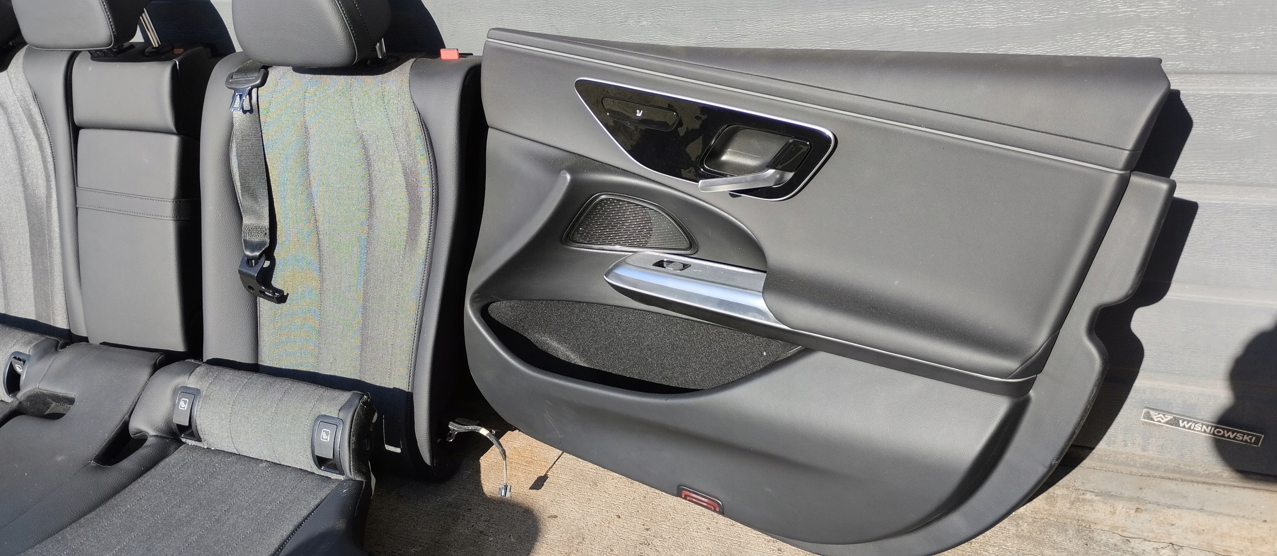 кресла диван карта дверная обивка MERCEDES e класс W214 седан комплект