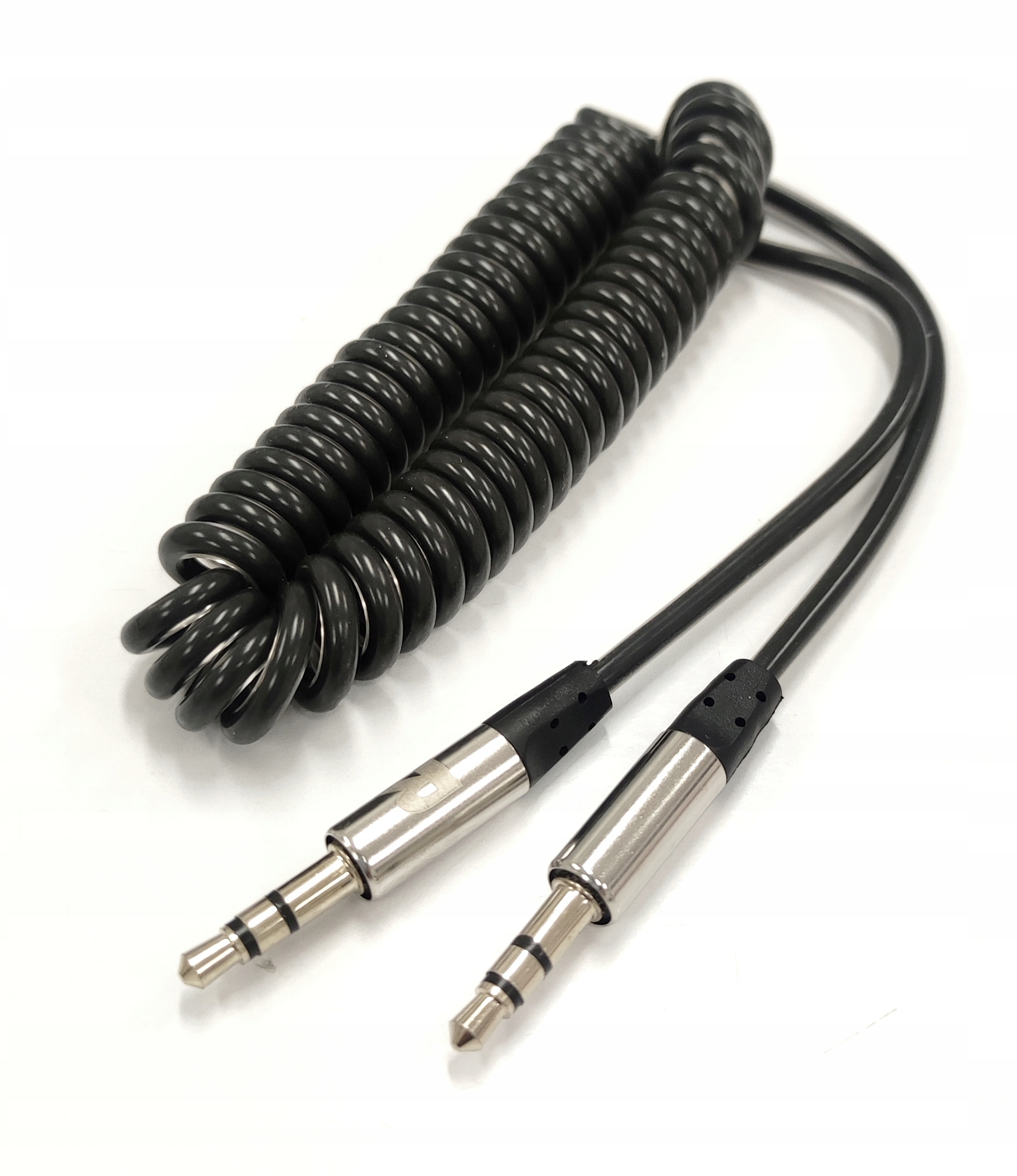 1m Kabel Rebel RB-6008-100-B 2x minijack 3,5mm 1 m przewód Aux