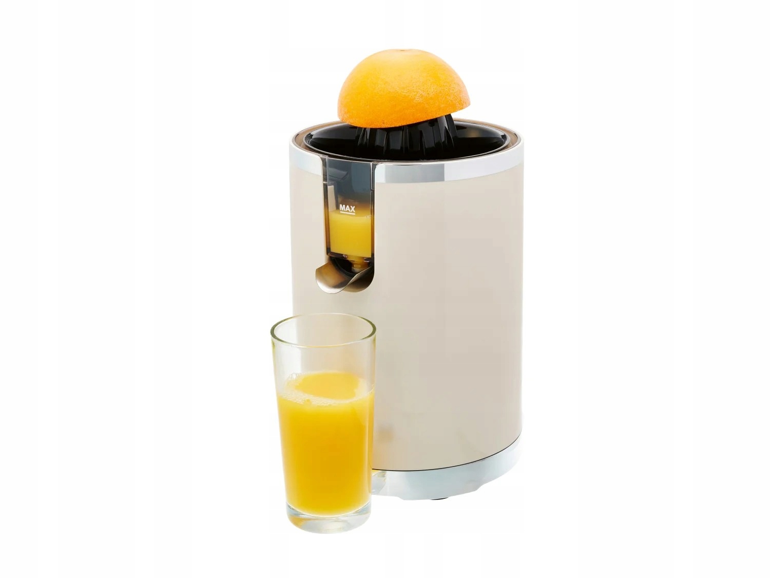 Lis na citrusy Switch On Retro 85W nerezová ocel béžový