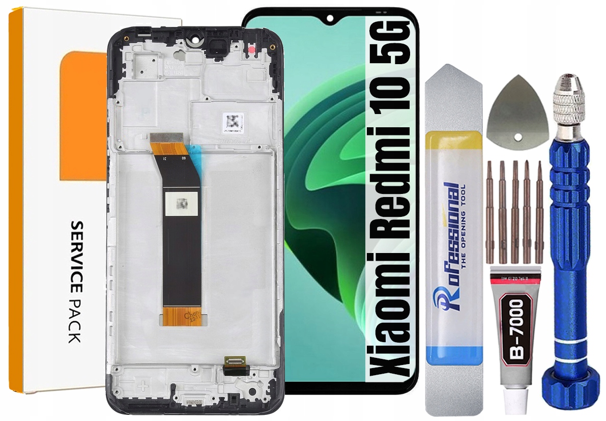 Displej Pro Xiaomi Redmi 10 5G Originální LCD Displej Rámeček