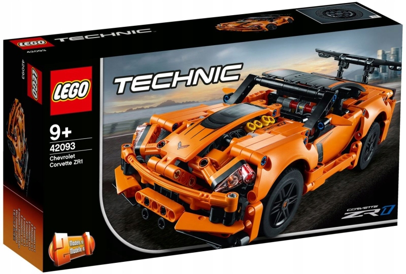 

Lego Technic 42093 Chevrolet Corvette ZR1 2 w 1
