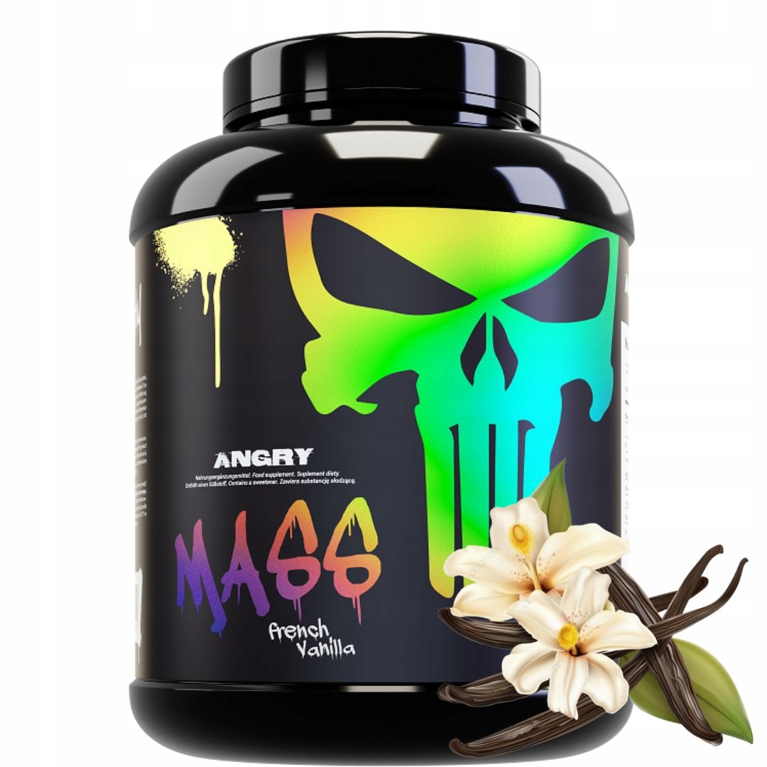Muscle Clinic Angry Mass 1800g hmotnost gainer mutant mass bílkovina sacharidy