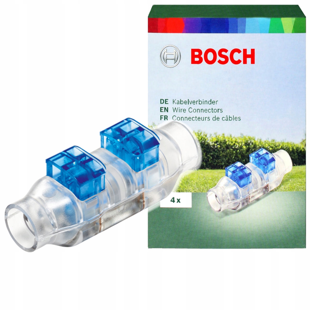 

Zestaw 4 złączek do przewodu ograniczającego Bosch