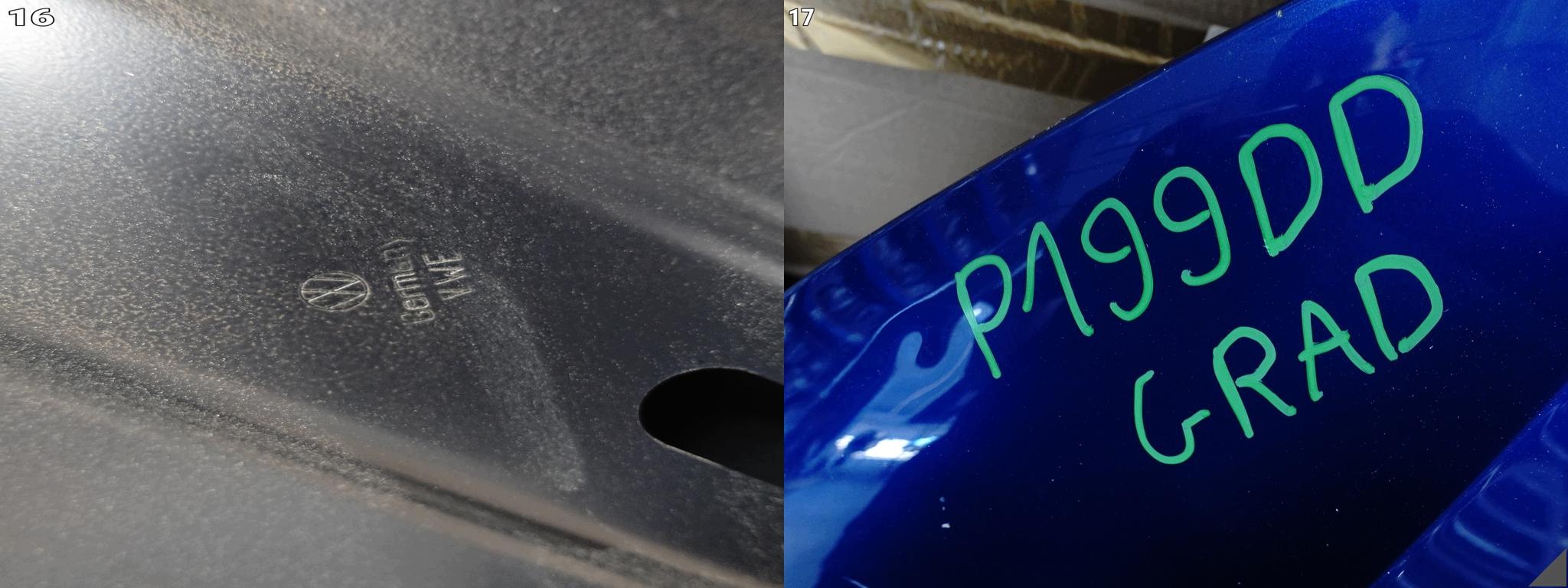 VW ARTEON 3G8 17-25 bonnet BONNET HOOD front *hail*