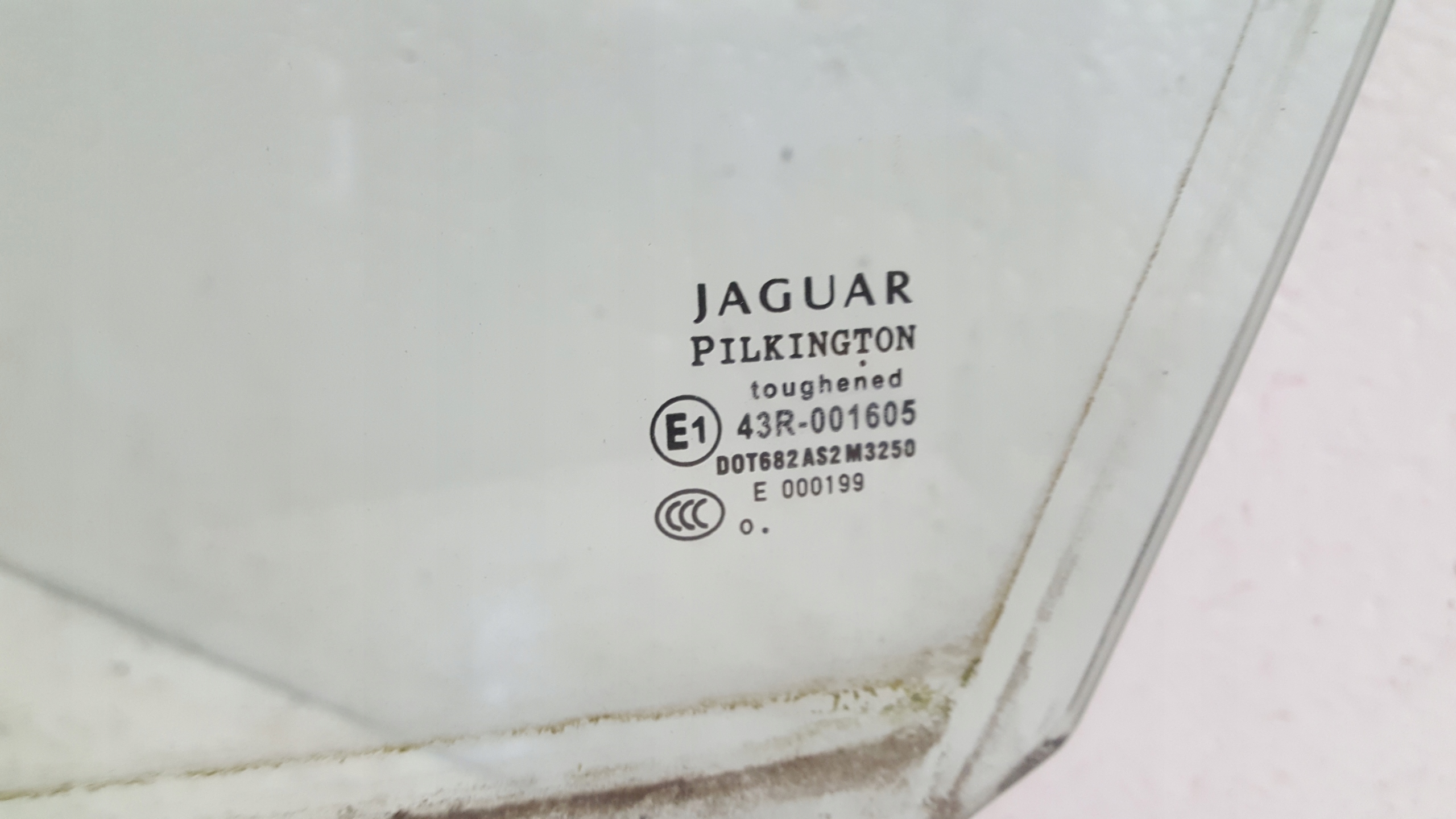 FENSTER Seitlich links vorne Tür JAGUAR XF