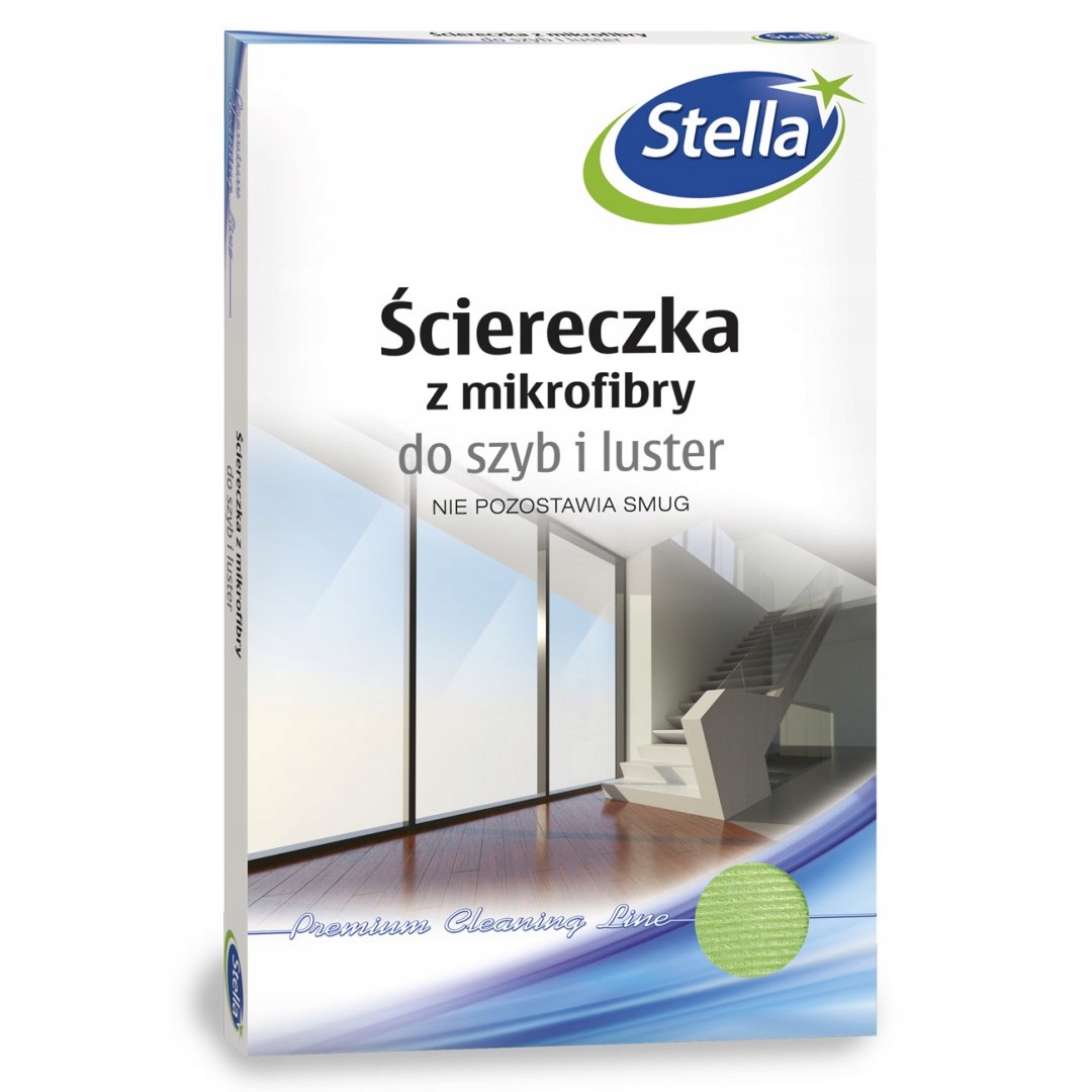 

Stella Ściereczka z mikrofibry do szyb i luster