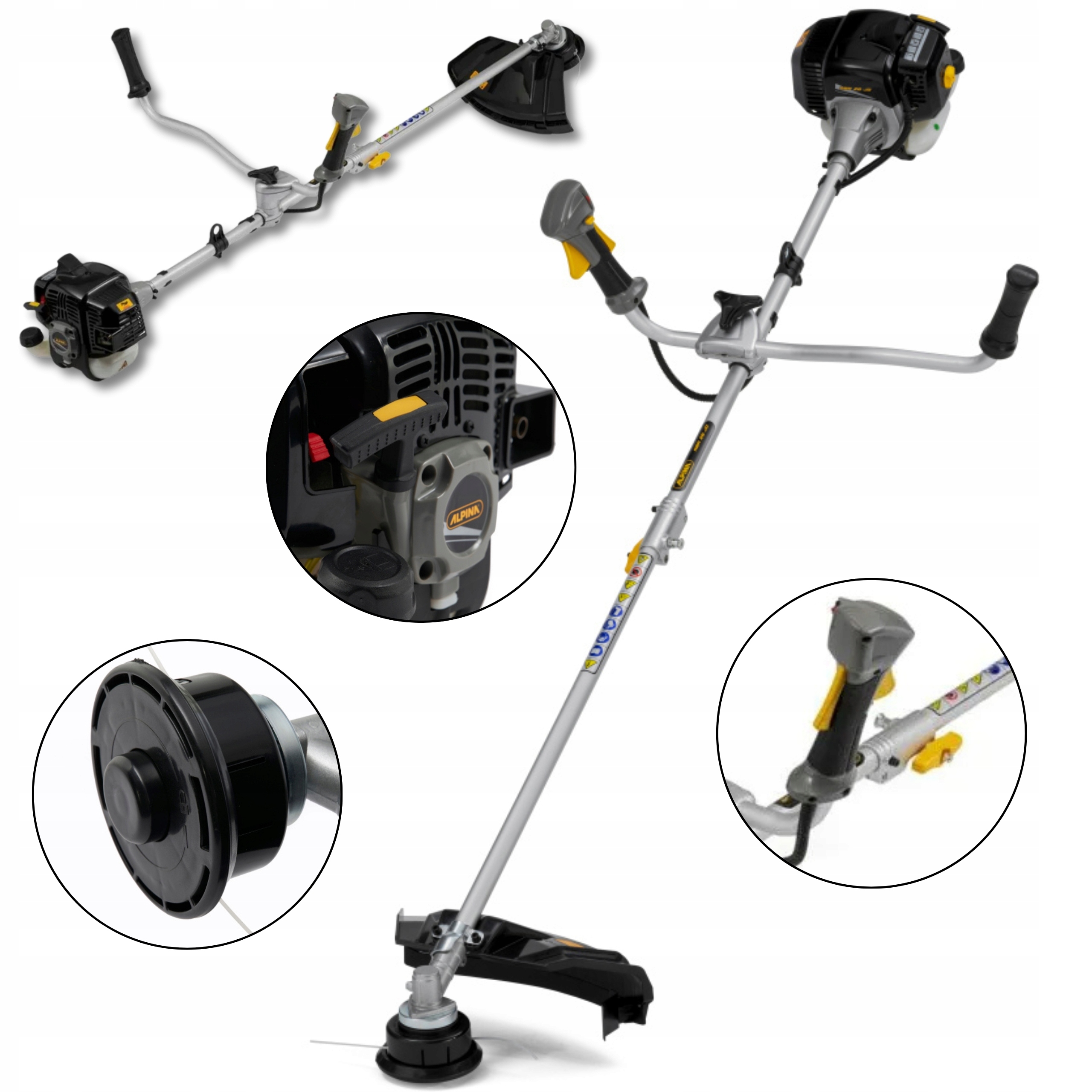 Benzínová kosačka Alpina Abr 26 Jd 25,4 cm³ Sada