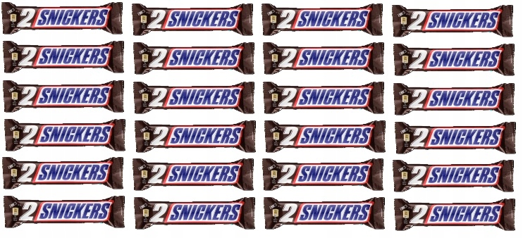 Levně 24x 75g Snickers Tyčinka v kartonu