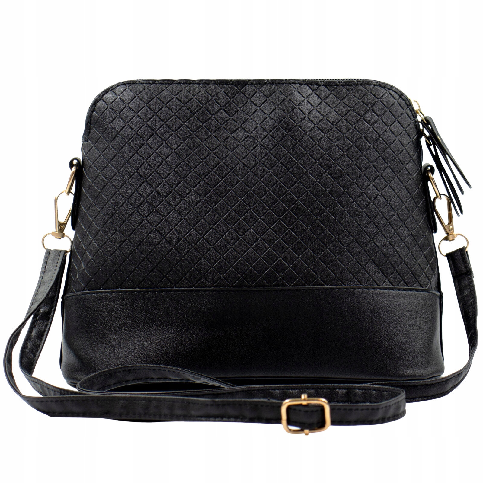 TOREBKA na ramię LISTONOSZKA torba damska mała MIEJSKA klasyczna Wielkość mała (nie mieszcząca A4)