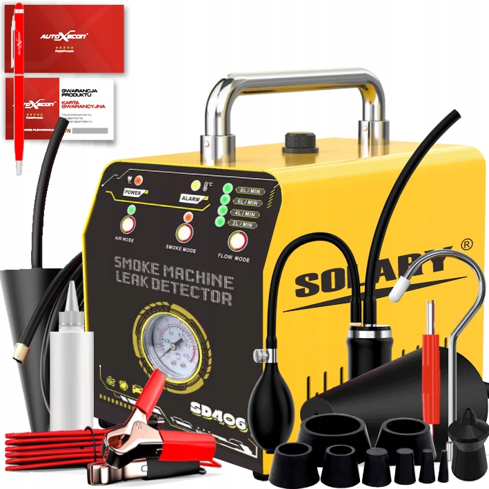 Tester Těsnosti Solary Sd 406 Zakouřovač Automat