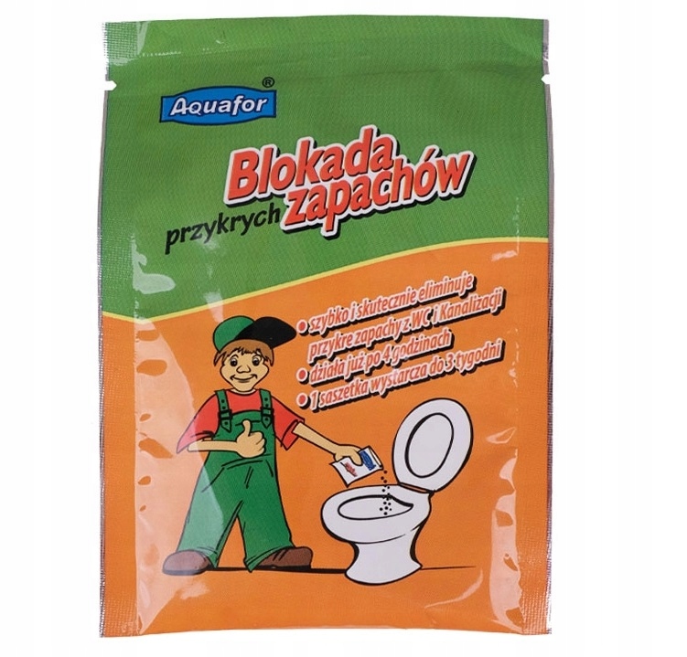 

Blokada przykrych zapachów Wc toalety latryny 1szt
