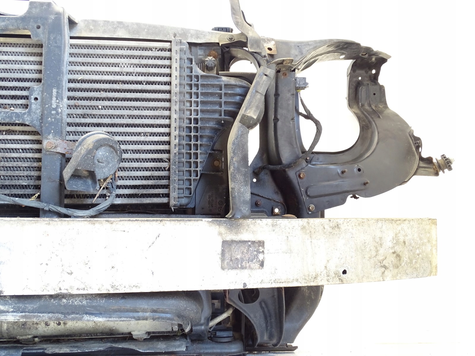 support panel for radiators pillar radiator MERCEDES GL X164 4.0 CDI fans