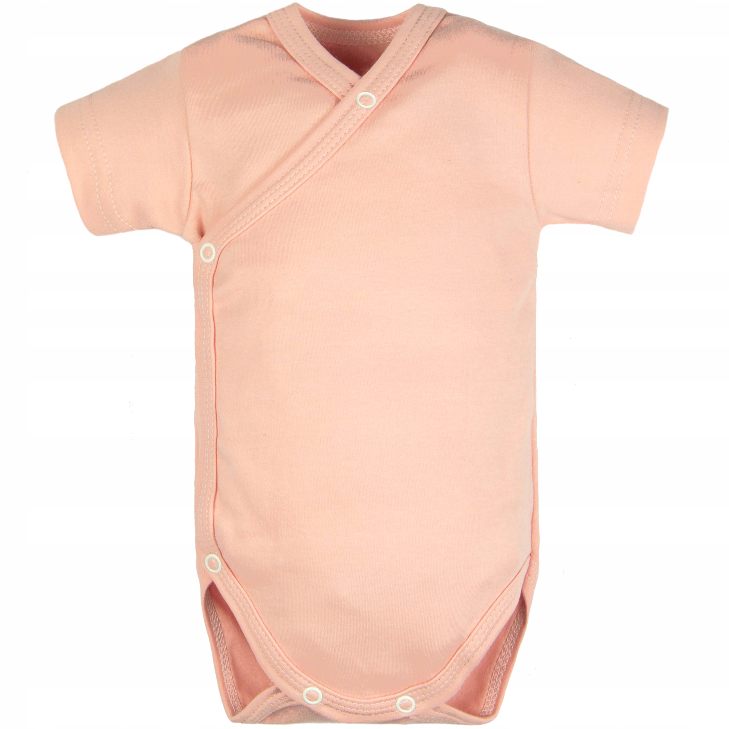 

Body Kopertowe Krótki Rękaw pudrowy róż jasny 68