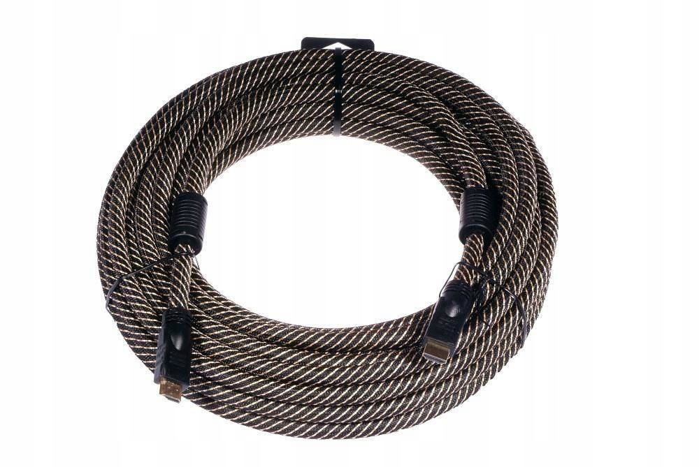KABEL HDMI 2.0 4K 3D UHD 20m MIEDŹ PREMIUM 48 bit Marka inna