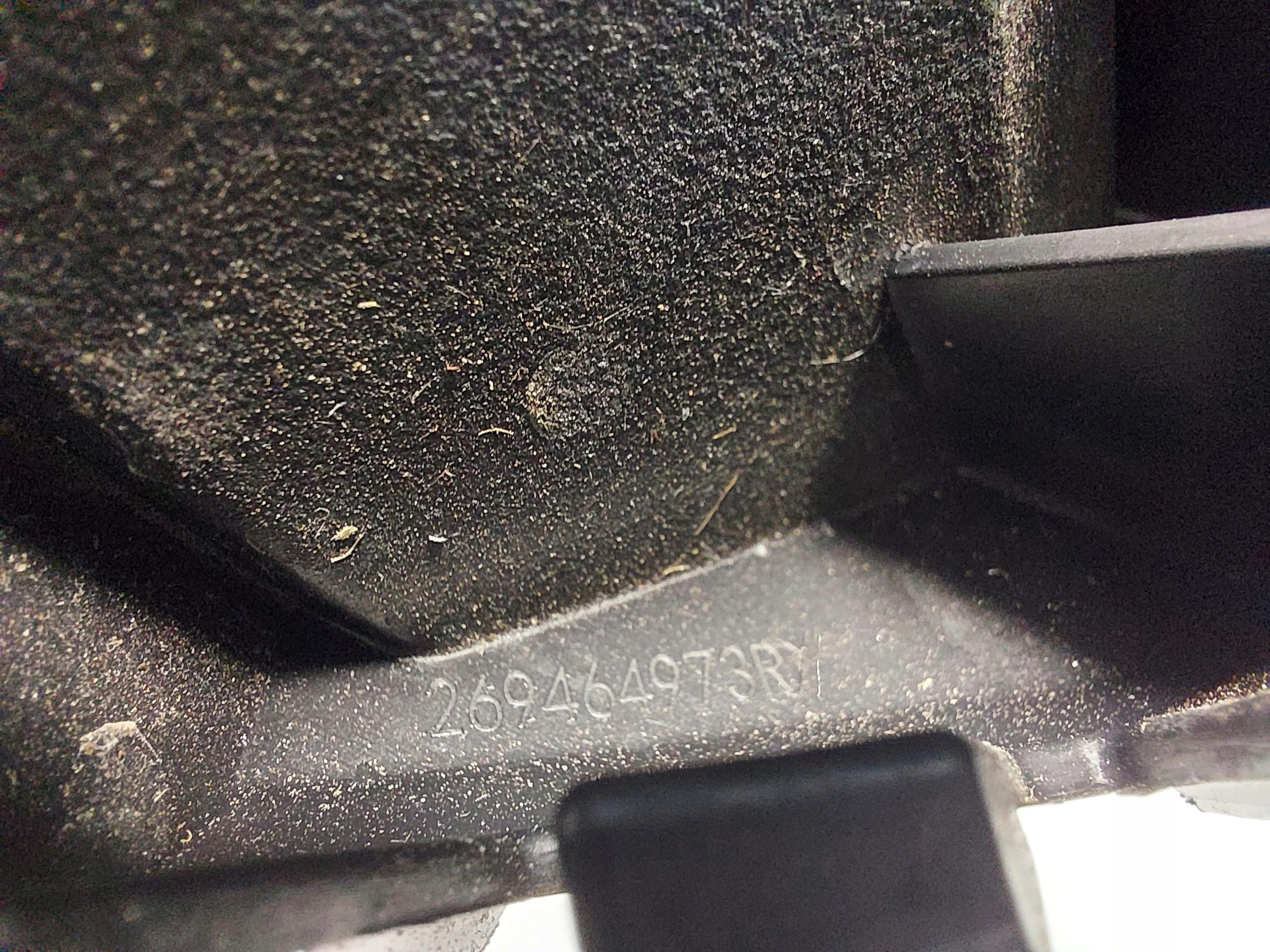 RENAULT Scenic E-Tech V 5 Support Support plaque Pare choc Arrière Gauche 269464973R